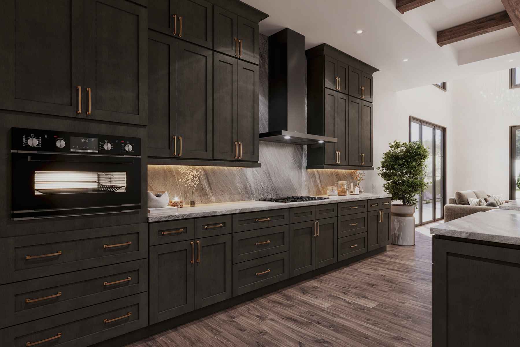 Shaker Charcoal original collection finish reference