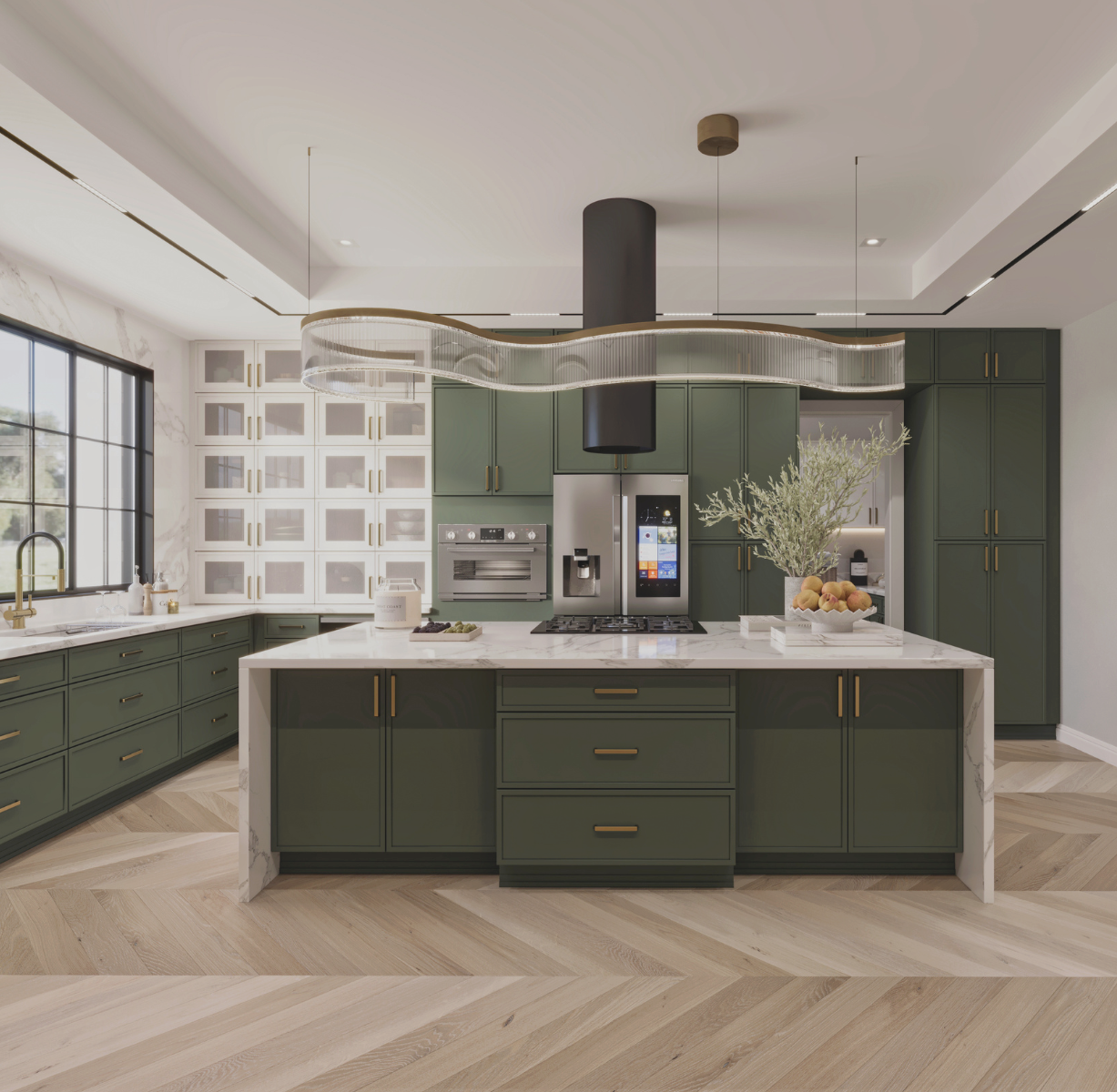Slim Aston Green original collection finish reference