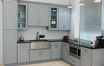 Shaker Gray original collection finish reference