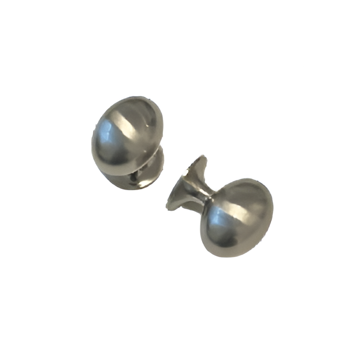 Ball Knob in brushed nickel — profile and finish reference