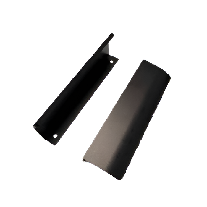 Finger Pull in matte black — profile and finish reference