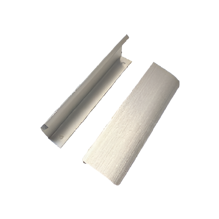 Finger Pull in brushed nickel — profile and finish reference