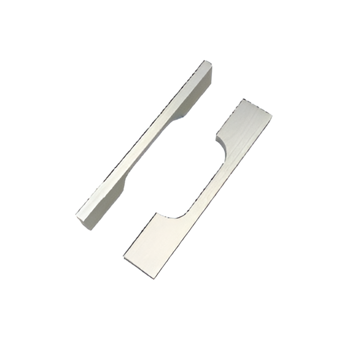 Modern Pull in brushed nickel — profile and finish reference