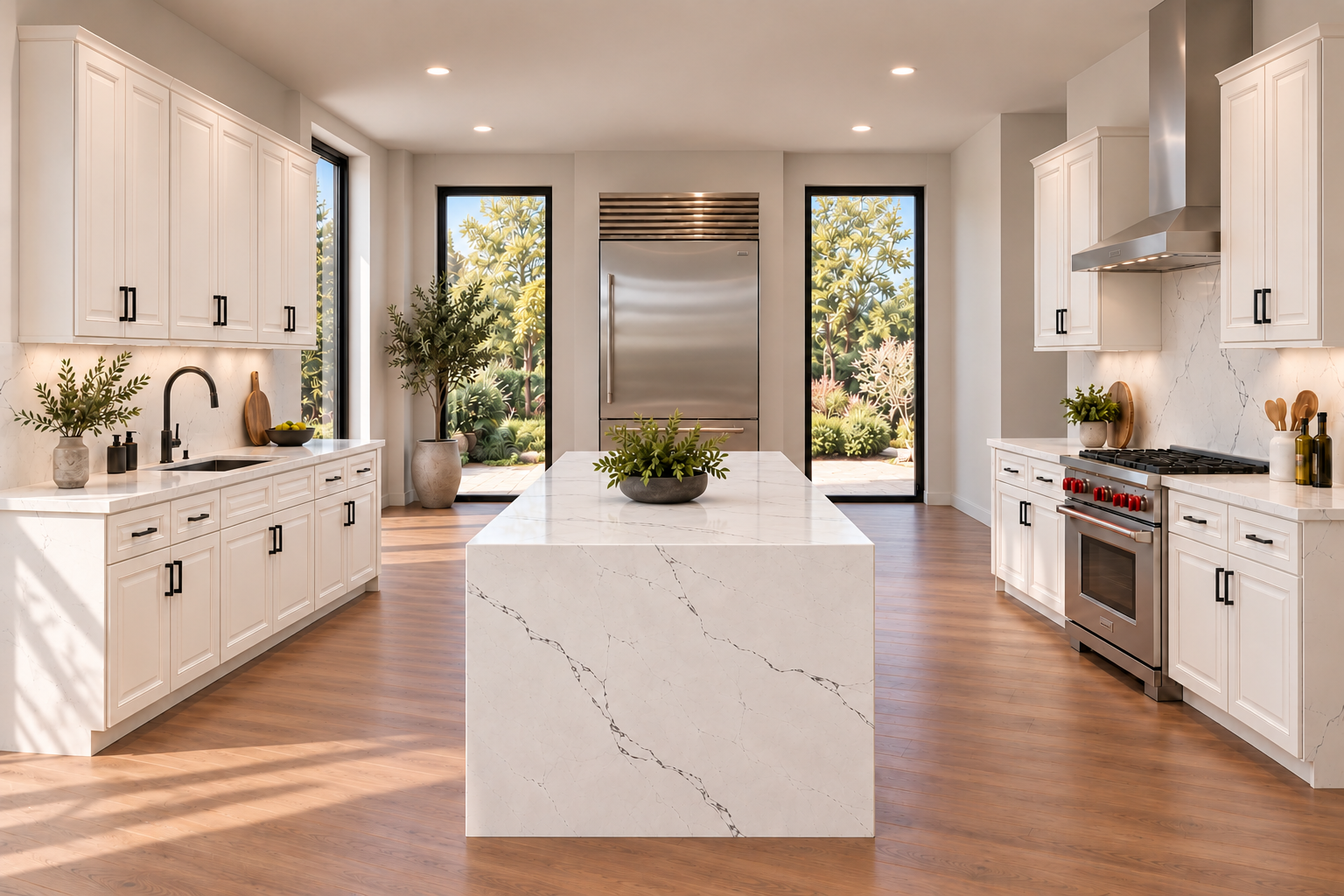 Aspen White kitchen design inspiration