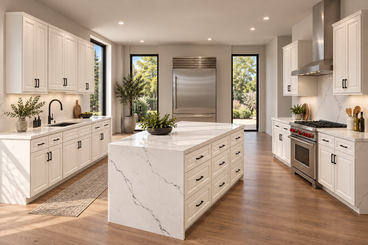 Aspen White kitchen design inspiration